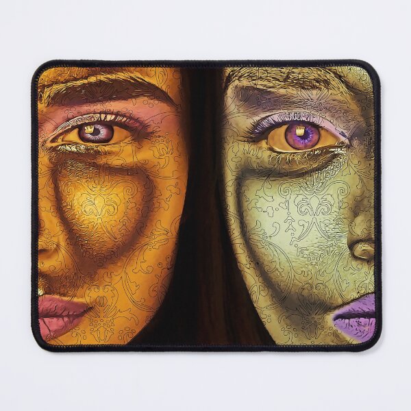 Item preview, The Golden Faces designed and sold by alexsilv-artist.