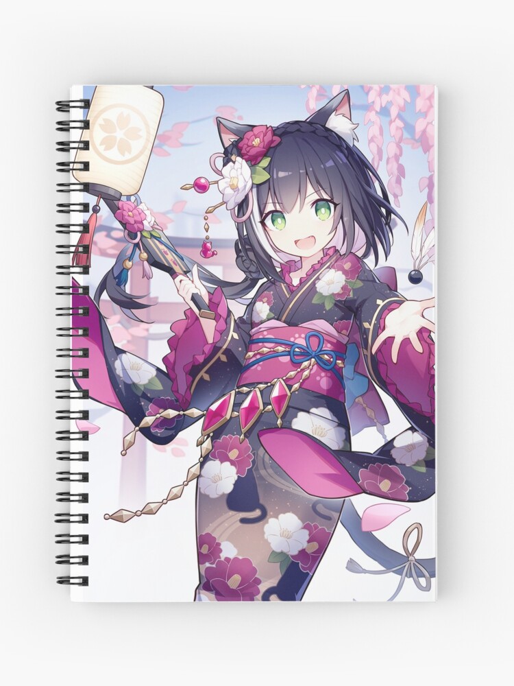 Cuaderno de espiral «Linda chica anime en kimono» de LokShyu | Redbubble Cuaderno de espiral «Linda chica anime en kimono» de LokShyu | Redbubble