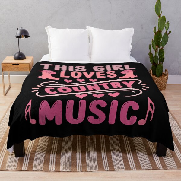 Item preview, This Girl Loves Country Music designed and sold by ryanbrian.
