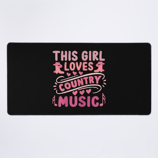 Item preview, This Girl Loves Country Music designed and sold by ryanbrian.