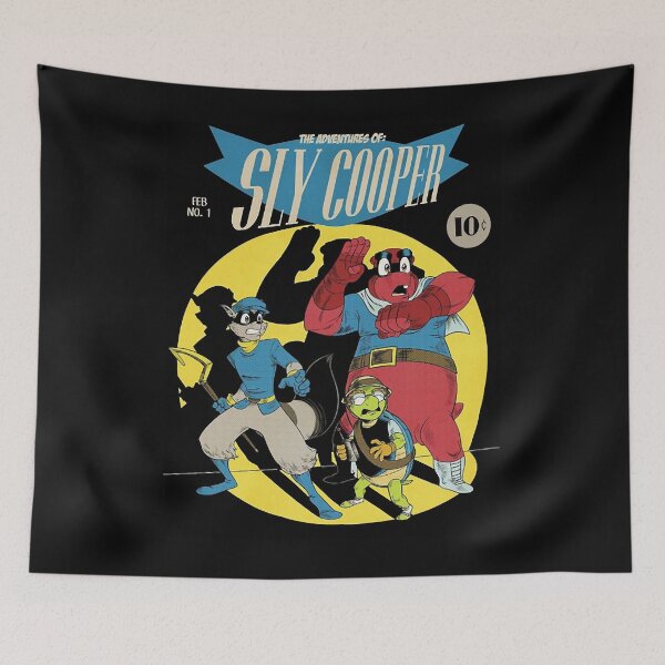 Item preview, The Adventures of Sly Cooper Classic T-Shirt.png designed and sold by Marinadman.