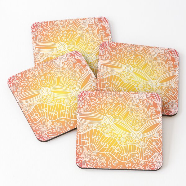 Item preview, Authentic Aboriginal Art -  designed and sold by HogarthArts.