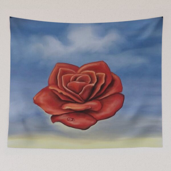 Item preview, Meditative Rose by Salvador Dali designed and sold by ReimagineStore.