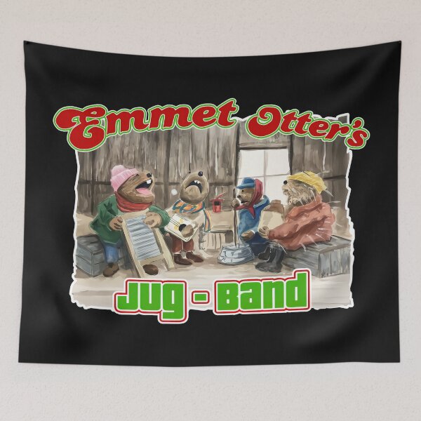 Item preview, Emmet-otter, retro, vintage, emmet otters jug band christmas, jug band, band  designed and sold by Eulaxlqjan.