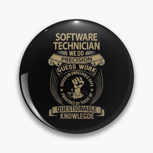 Artikelvorschau, Software-Techniker-T-Shirt - Wir erledigen Präzisionsarbeit Geschenkartikel Tee entworfen und verkauft von natalinedk.