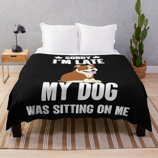 Item preview, Sorry I Am Late - Funny dogs design designed and sold by husseiN-IQ.
