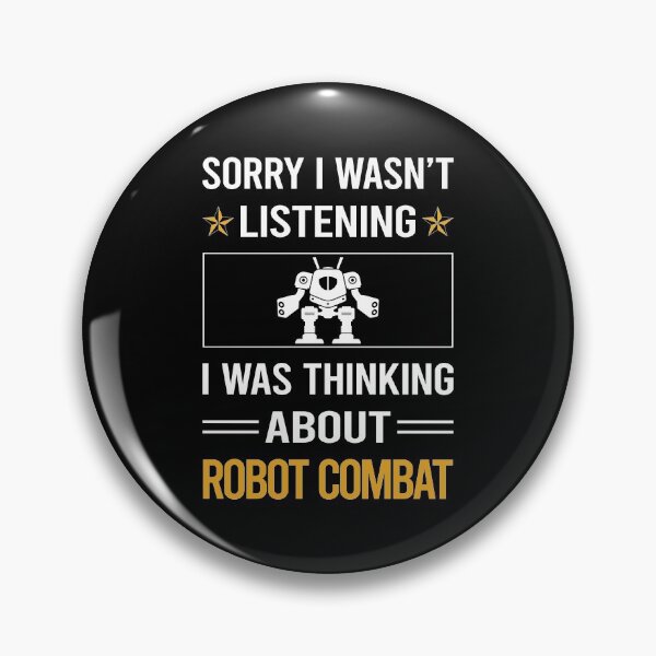 Item preview, Funny Listening Robot Combat Robots designed and sold by RandalDavis.