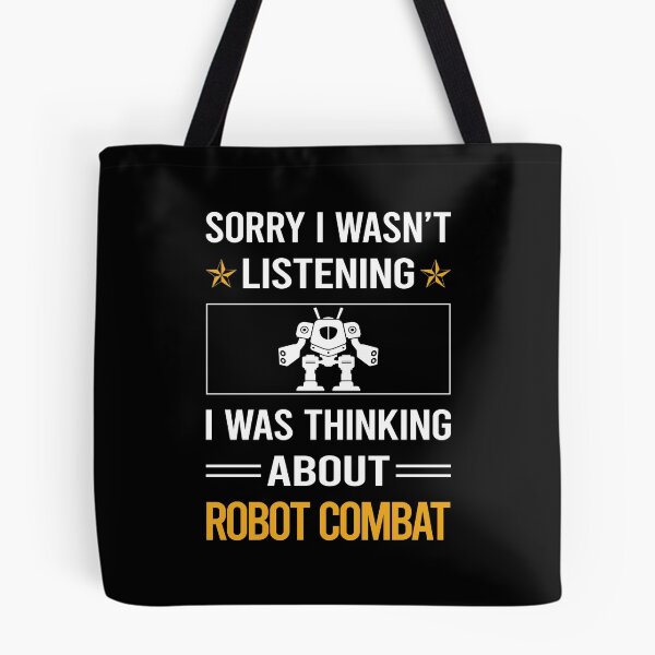Item preview, Funny Listening Robot Combat Robots designed and sold by RandalDavis.