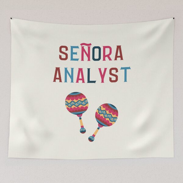 Item preview, Señora Analyst designed and sold by trendingatees.