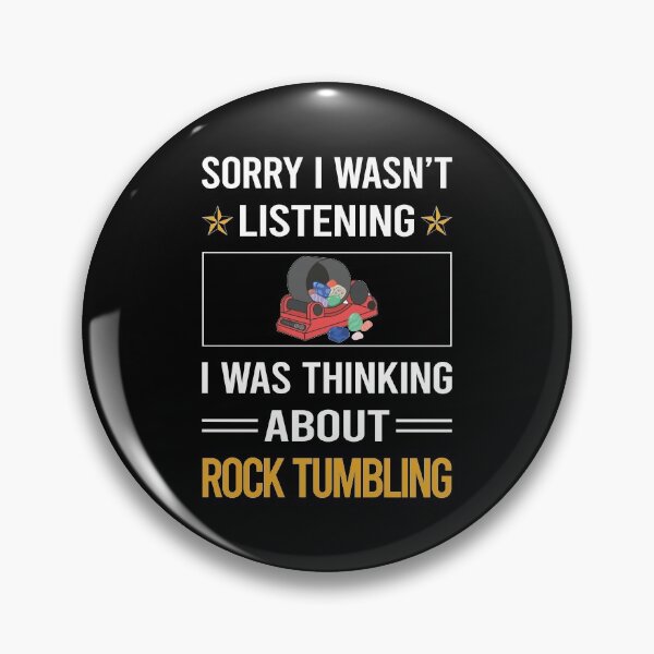 Item preview, Funny Listening Rock Tumbling Tumbler designed and sold by RandalDavis.