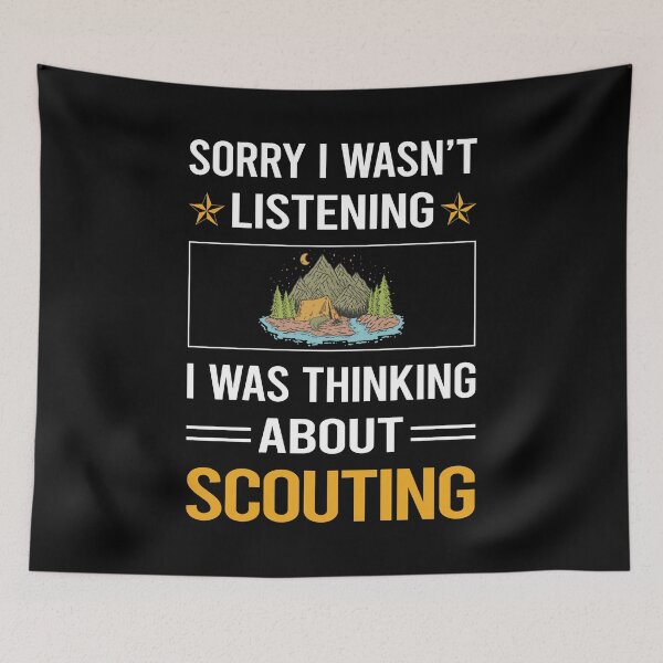 Item preview, Funny Listening Scouting Scout Scouts designed and sold by RandalDavis.