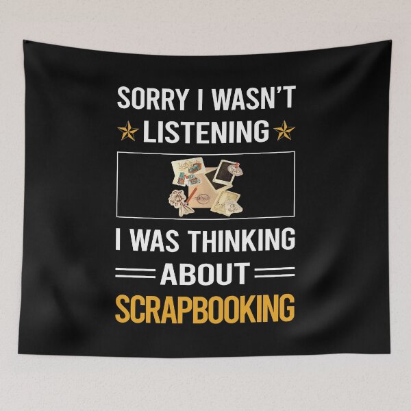 Item preview, Funny Listening Scrapbooking Scrapbook Scrapbooker designed and sold by RandalDavis.