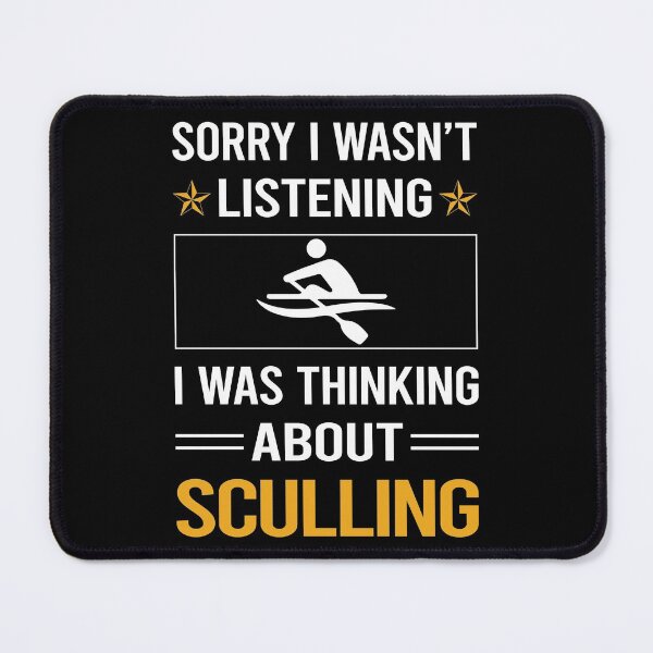 Item preview, Funny Listening Sculling designed and sold by RandalDavis.