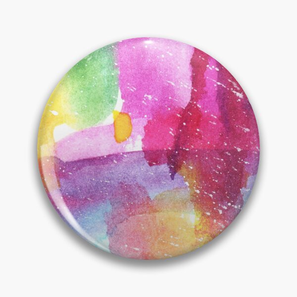 Item preview, Watercolor and gouache abstract painting | bright color abstract watercolor painting designed and sold by lausn.