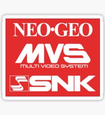 Neo Geo (Triple Logo) Sticker