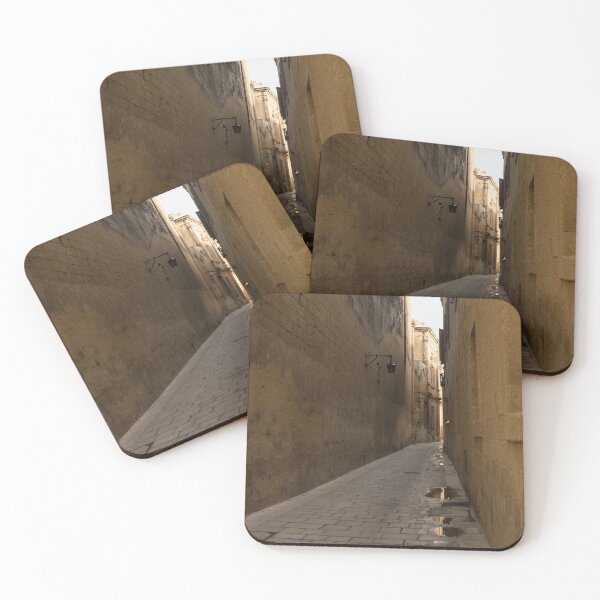 Item preview, Reflecting Puddles Leading Line - Gallivanting Around Mdina the Silent City in Gozo Malta designed and sold by Georgia Mizuleva.