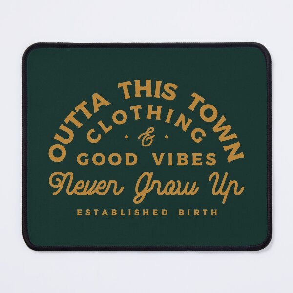 Item preview, Never Grow Up Badge designed and sold by outtathistown.