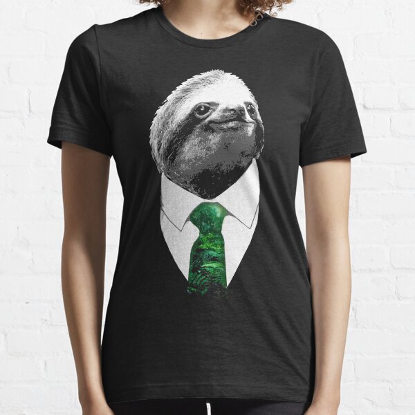 Sloth Like a Boss - Mr. Sloth Essential T-Shirt