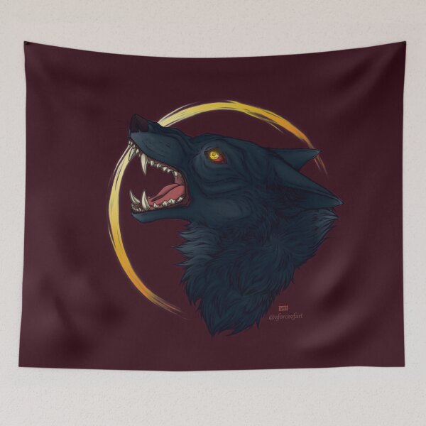 Item preview, sun wolf - aforceofart designed and sold by aforceofart.