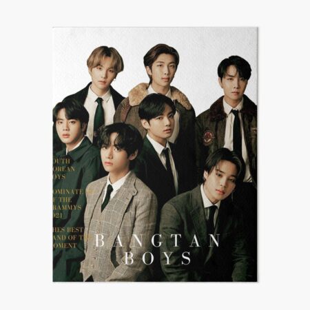 Aperçu de l'œuvre Les Bangtan Boys créée et vendue par nguyenartfs.