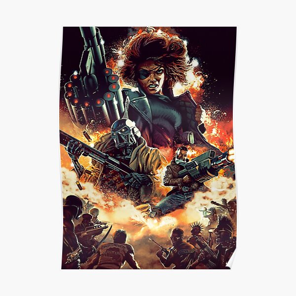 Huntdown Deluxe Artwork Poster
