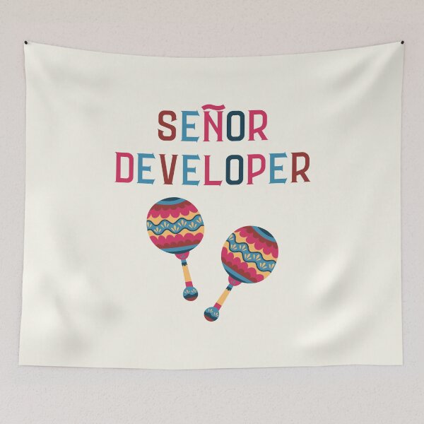 Item preview, Señor Developer designed and sold by trendingatees.