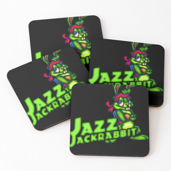 Item preview, Jazz Jackrabbit - Sprite clásico con logotipo esencial designed and sold by JeffreyLeeMore.