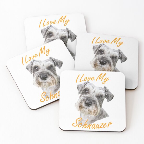 Item preview, Sadsac designs - I Love My Schnauzer designed and sold by SadSacDesigns.