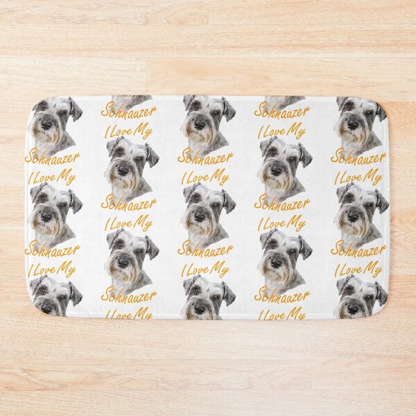 Item preview, Sadsac designs - I Love My Schnauzer designed and sold by SadSacDesigns.