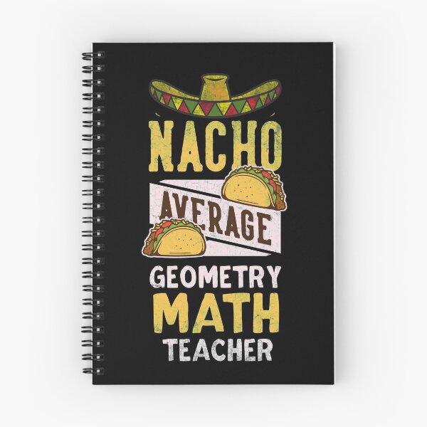 Item preview, Mexican Foods Lovers Vintage Nacho Average Geometry Math Teacher designed and sold by bestic.
