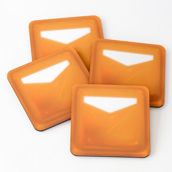 Item preview, Beat Saber Orange Cube Block designed and sold by JessySketches.