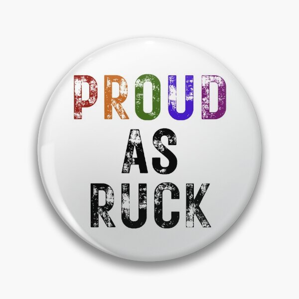 Item preview, PROUD AS RUCK RUGBY FOOTBALL designed and sold by Mercurial Merkaba.