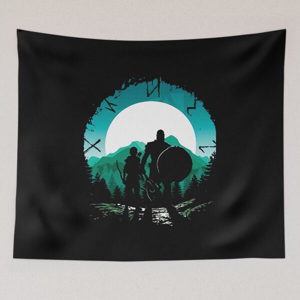 Item preview, Kratos and son designed and sold by shopNisnis.