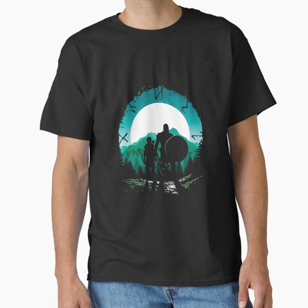 Vista previa del artículo con la obra «kratos e hijo», diseñado y vendido por shopNisnis.