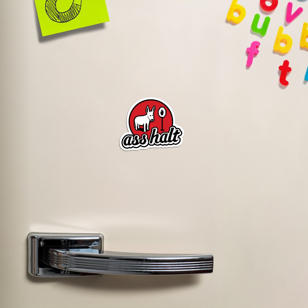 Item preview, Magnet designed and sold by Ass-Halt.