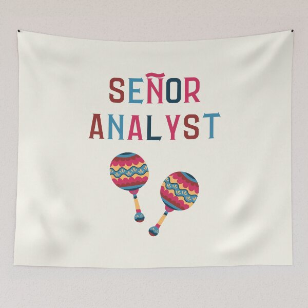 Item preview, Señor Analyst designed and sold by trendingatees.