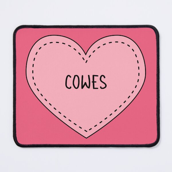 Item preview, Cowes Isle of Wight England Cute Pink Heart designed and sold by cashewdays.