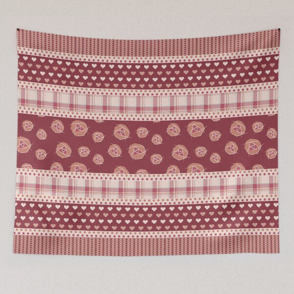 Item preview, Coral patchwork in rows designed and sold by FunnyChameleon.
