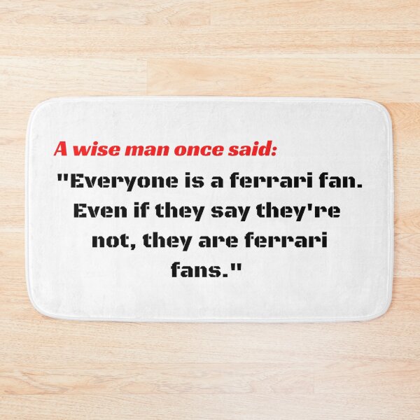 Item preview, Everyone is a ferrari fan designed and sold by ghewa.