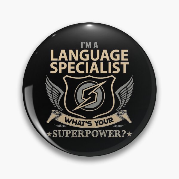 Artikelvorschau, Sprachspezialist-T-Shirt - Was ist dein Supermacht-Job-Geschenkartikel-T-Shirt entworfen und verkauft von leolanwugm.