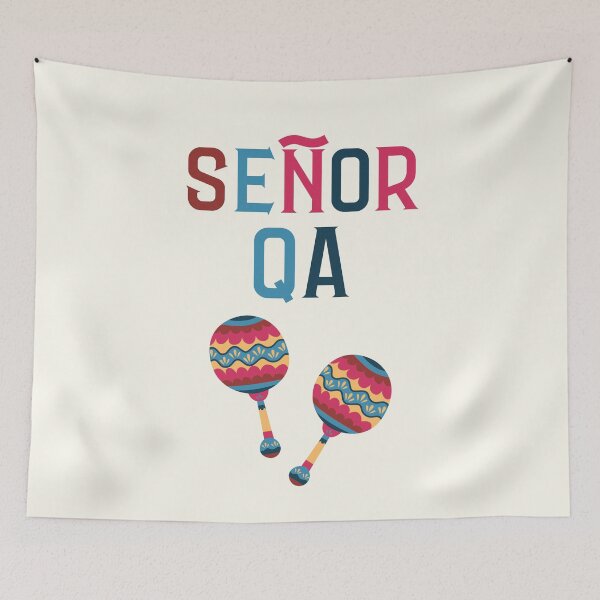 Item preview, Señor QA T-shirt designed and sold by trendingatees.