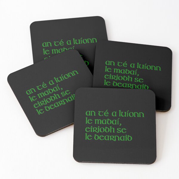 Item preview, An té a luíonn le madaí, eiriodh se le dearnaid designed and sold by ben-taylor1234.