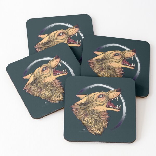 Item preview, moon wolf - aforceofart designed and sold by aforceofart.