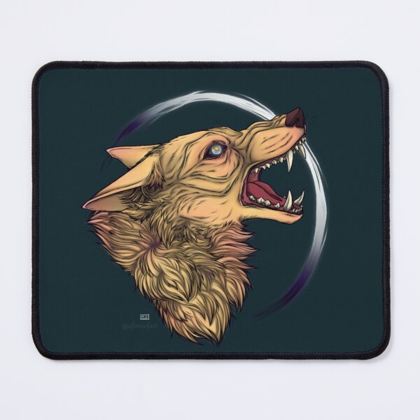 Item preview, moon wolf - aforceofart designed and sold by aforceofart.