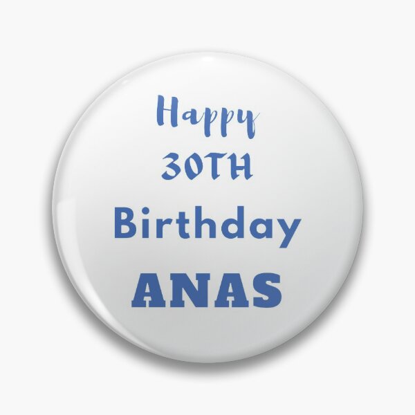 Item preview, 30th Birthday anas designed and sold by SamShop ⭐⭐⭐⭐⭐.