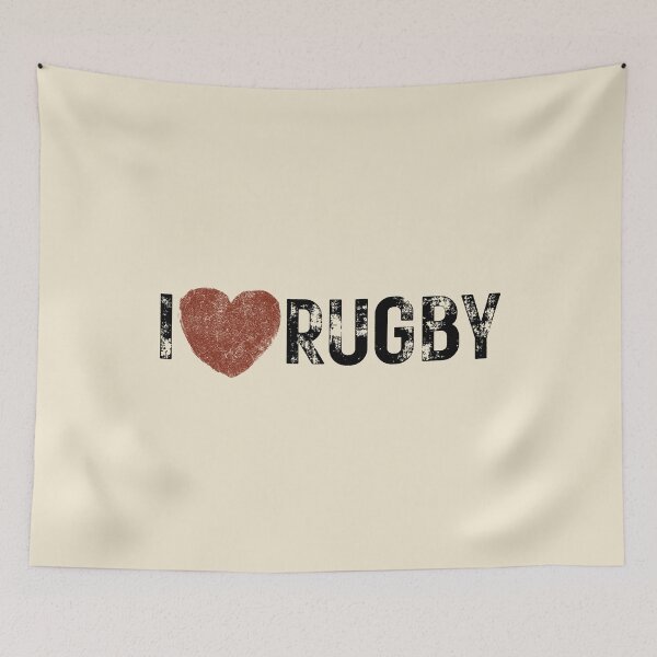Item preview, I LOVE RUGBY FOOTBALL designed and sold by Mercurial Merkaba.