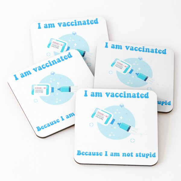 Item preview, I am vaccinated because I am not stupid-covid-19 designed and sold by Alreweny.