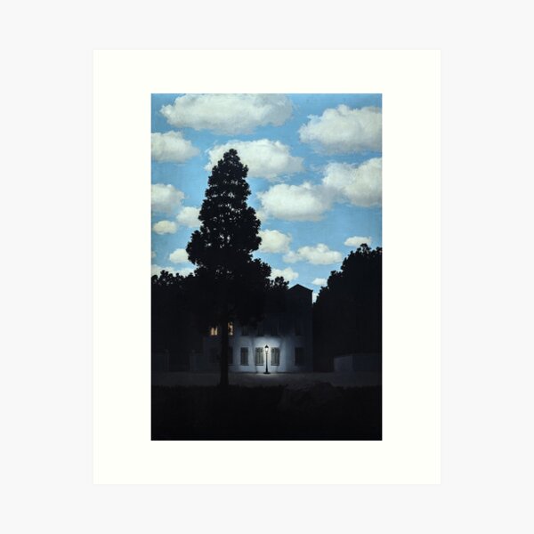 L'empire de la lumière de René Magritte Impression artistique