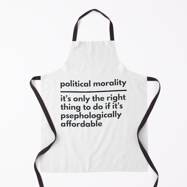 Item preview, political morality designed and sold by tdkrbooks.