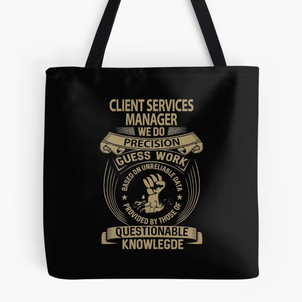 Item preview, Client Services Manager T Shirt - We Do Precision Job Gift Item Tee designed and sold by smueller39.